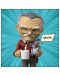 Figurină Iron Studios Icons: Stan Lee - Stan Lee with Grumpy Cat, 14 cm - 10t