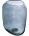 Vază de sticlă ADS - Albastru inchis, 17 x 15 x 20 cm - 2t