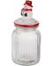 Borcan de sticlă cu capac ceramic ADS - Snowman, 900 ml - 2t