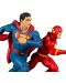 Figurină DC Direct DC Comics: Justice League - Superman & The Flash Racing (2nd Edition), 26 cm - 5t