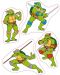 Autocolante ABYstyle Animation: Teenage Mutant Ninja Turtles - Turtles & Splinter - 2t