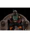 Figurină Iron Studios Television: The Mandalorian - Boba Fett on Throne, 18 cm - 9t
