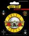 Stickere Pyramid Music:  Guns N' Roses - Bullet Logo - 1t