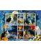 Puzzle SunsOut de 1000 piese -Finchley Paper Arts, Halloween Stamps Spooky - 1t
