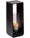 Suport de lumânare Philippi - Wisma, 12 x 12 x 32 cm, negru - 1t