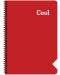 Caiet Keskin Color - Cool, A4, linii late, 72 de foi, asortiment - 3t