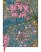 Carnețel Paperblanks Morris Pink Honeysuckle - 18 x 23 cm, 72 de coli de hârtie, cu linii largi - 1t