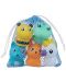 Carte textilă Playgro - Fericiți acasă cu animalele de teatru de păpuși - 3t