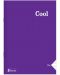 Caiet Keskin Color - Cool, A4, 80 de foi, rânduri largi, asortiment - 7t