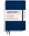 Caiet Leuchtturm1917 Paperback - B6+, albastru, liniat, copertă rigidă - 1t