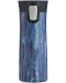 Cana termica Contigo Pinnacle Couture - Blue slate, 420 ml - 1t