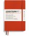 Notebook-ul Leuchtturm1917 Natural Colors - A5, roșu, liniat, coperte moi - 1t