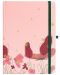 Blopo Hard Cover Notebook - Floral Fables, pagini punctate - 1t