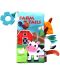 Carte textila Kikka Boo - Farm Tails, cu inel gingival - 1t