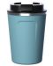 Termocană Asobu Coffee Compact - 380 ml, albastră - 1t