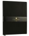 Caiet Victoria's Journals Smyth Flexy - Negru, copertă plastică, 96 de foi, format A5 - 1t