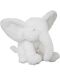 Jucarie textila Widdop - Bambino, White Elephant, 31cm - 1t