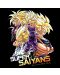 Tricou ABYstyle Animation: Dragon Ball Z - Saiyans - 2t