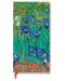 Carnețel  Paperblanks Van Goghs Irises - 9.5 х 18 cm, 88  pagini - 1t