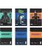 Caiet de notițe Panini Minecraft - Black Neon, A4, 50 de coli, linii largi, asortiment - 1t