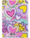 Caiet Cool Pack Pastel Hearts - A5, 32 de coli, rânduri înguste colorate - 2t