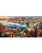 Puzzle panoramic Castorland de 4000 piese - Ultimul soare peste Porto - 2t