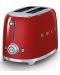 Toaster Smeg - TSF01RDEU, 950W, 6 trepte, roșu - 2t