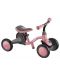 Globber Balance Bike - Bicicleta de învățare, 3 în 1, roz - 3t