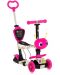 Tricicleta Lorelli - Smart Plus, Pink Flowers - 1t