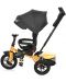 Tricicleta cu anvelope Lorelli pneumatice - Speedy, Yellow & Black - 3t
