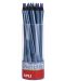 Creion Jumbo colorat Albastru metalic - 1t