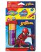 Creioane colorate Colorino - Marvel Spider-Man, 24 culori si ascutitoare - 1t
