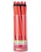 Creion colorat Apli - Jumbo Neon, rosu - 1t