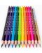 Colorino Disney Frozen II Creioane colorate triunghiulare 12 culori +1 (cu ascutitoare) - 2t