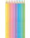 Creioane colorate  Maped Color Peps - Pasteluri, 12 culori - 2t