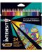 Creioane colorate BIC - Intensity, 24 culori - 1t