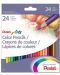 Creioane colorate PENTEL ARTS 24 culori - 1t
