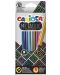 Creioane colorate Carioca - Metallic, 12 culori - 1t