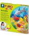 Set lut polimeric Staedtler Fimo Kids, 4x42g, Sea World	 - 1t