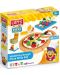 Set creativ cu plastilină Let's - Pizza Shop - 1t