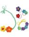 Set creativ Andreu toys - Accesorii cu flori pe un carlig - 4t