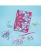 Totum Creative Set - Caiet de notițe cu diamante, flori - 3t