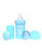 Biberon anti-colici Twistshake Anti-Colic Pastel - Albastru, 260 ml - 1t