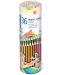 Creioane colorate Staedtler Noris Colour 185 - 36 culori, in tub metalic - 1t
