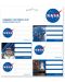 Etichete scolare Ars Una NASA - 18 buc.	 - 1t