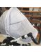 Plasă de țânțari universală pentru căruciorul de copii Adbor - Alb - 2t