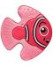 Mângâietoare liniștitoare cu efect răcoritor Vital Baby - Pește, 2 bucăți, mov și roz - 3t