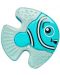 Mângâietoare liniștitoare cu efect de răcire Vital Baby - Pește, 2 bucăți, albastru și verde - 3t