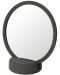 Oglindă cosmetică de mărire Blomus - Sano, gri-maro - 1t