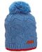 Pălărie de iarnă din lână cu pompon Sterntaler - 53 cm, 2-4 ani, albastru - 1t